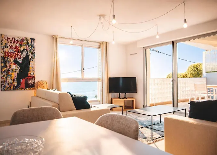 Sea View Duplex T3 Near Monaco & Parking * روكوبرُن كاب مارتي