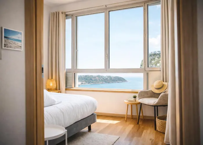 بيت للعطل Sea View Duplex T3 Near Monaco & Parking